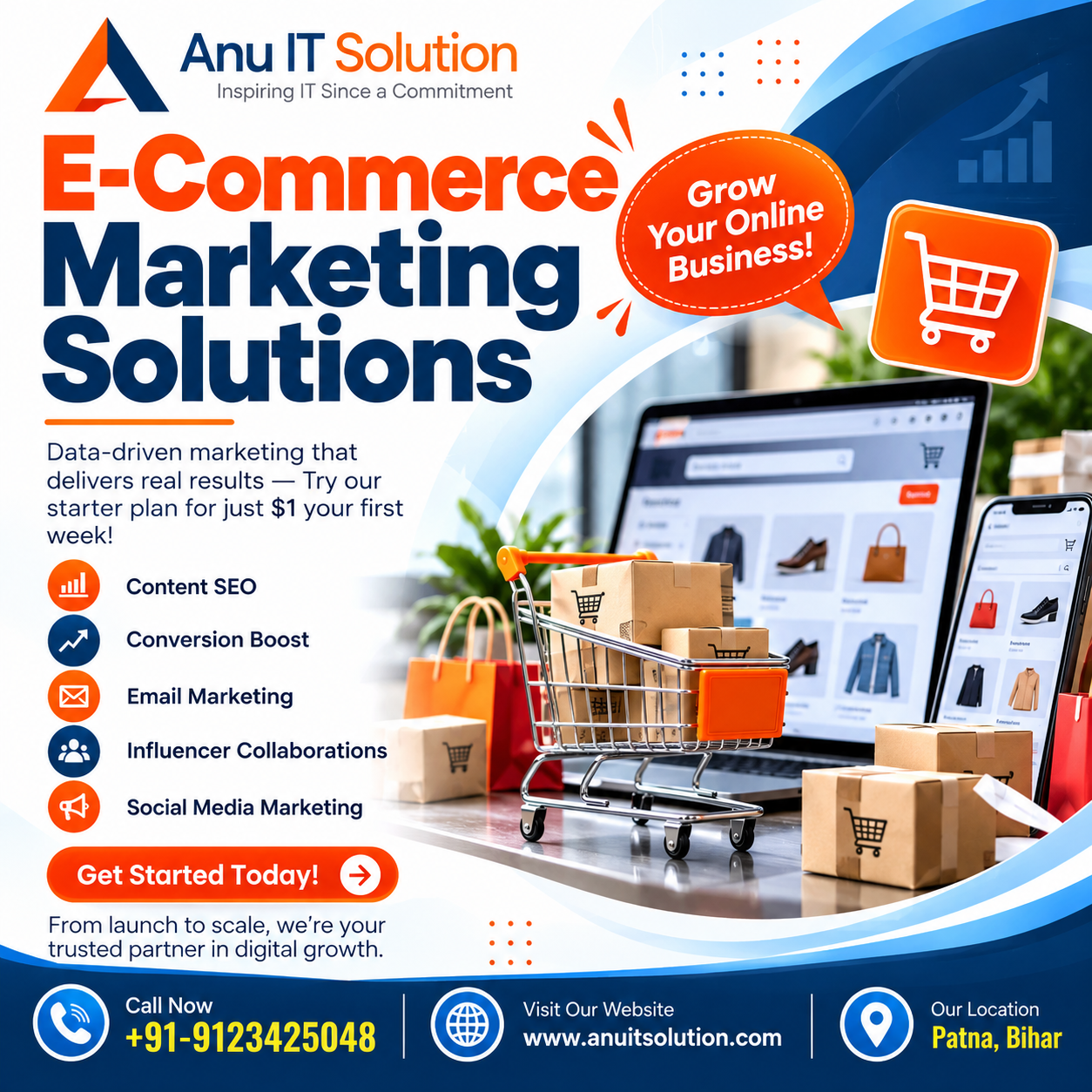 E-commerce website development